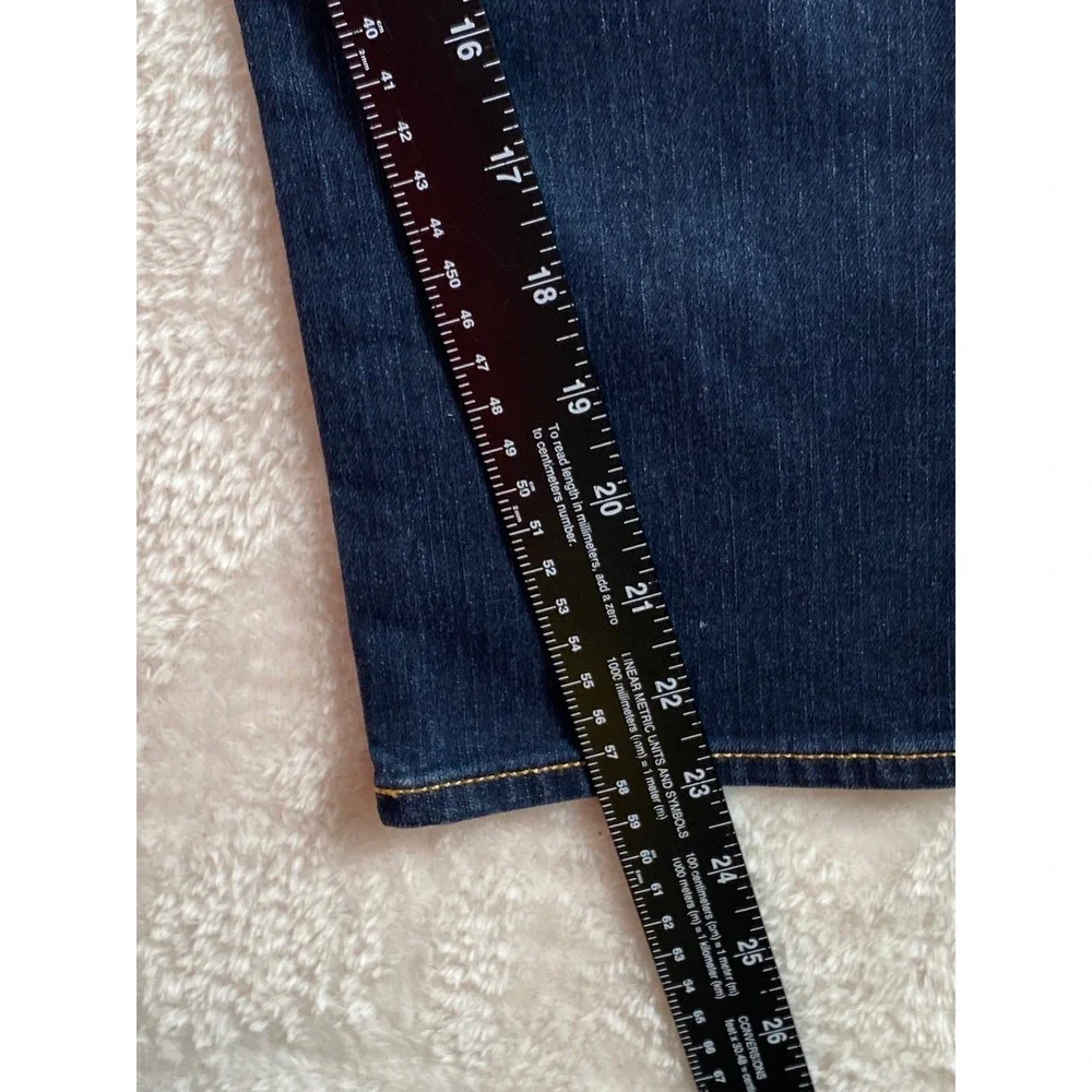 Old Navy Dark Wash Stretch Jeans Adjustable Waist Girls Size‎ 14 Regular